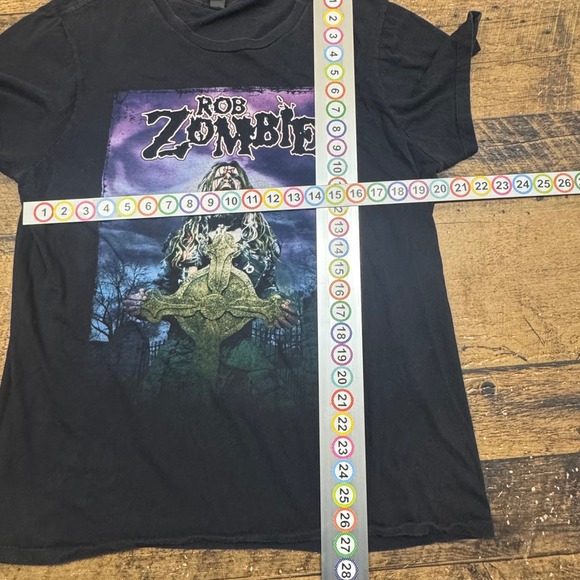 Rob Zombie Graphic T‎ Shirt Black XL Graphic Print Womens - Picture 3 of 4